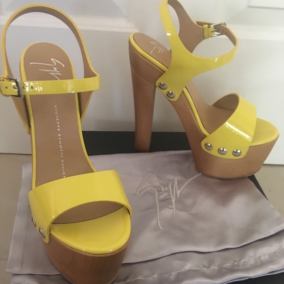 giuseppe zanotti platform sandals